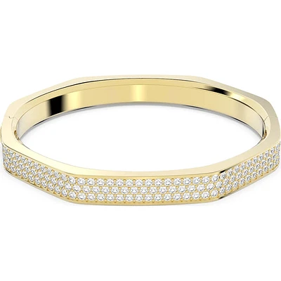 Swarovski Dextera bangle, Octagon shape, White