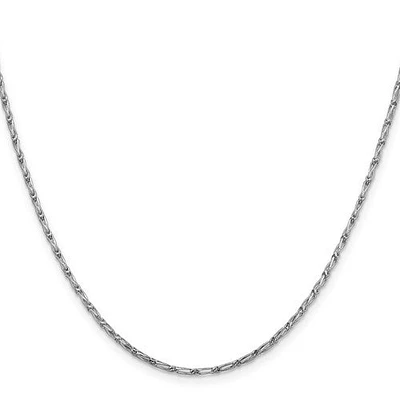 14K 1.6mm Diamond Cut Long Link Franco Chain - / Gold