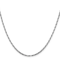 14K 1.6mm Diamond Cut Long Link Franco Chain - / Gold