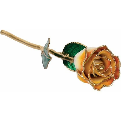 24K Gold Dipped Lacquered Genuine Rose