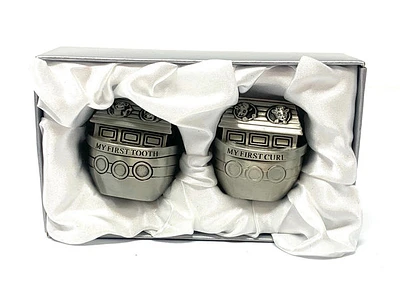 Pewter Noah's Ark Tooth/Curl boxes