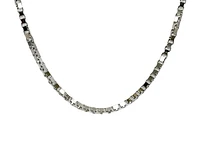 Sterling Silver Box Chain, 20" 1.6mm lobster clasp
