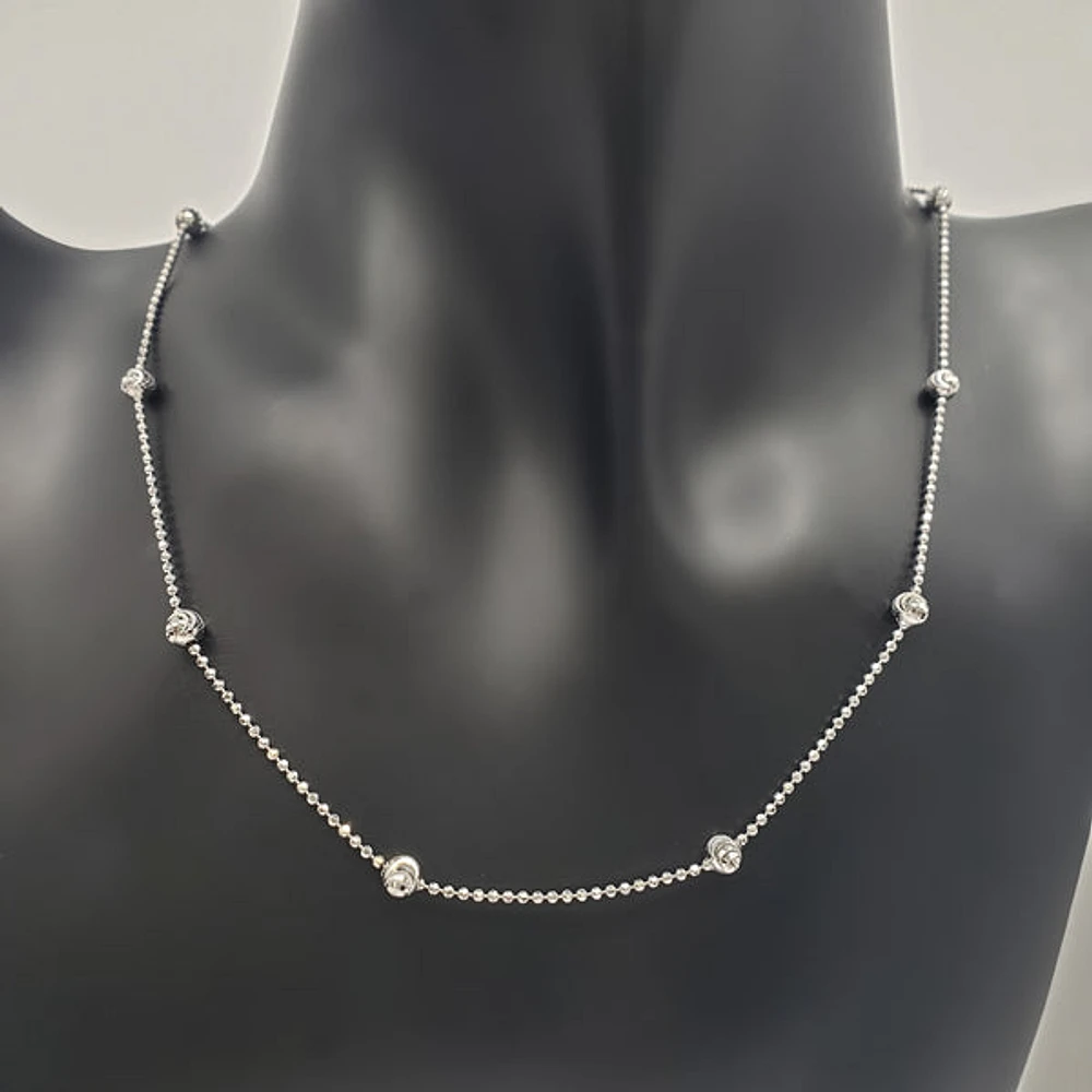 Sterling Silver Ball Chain 30"