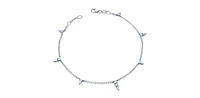 14K White Gold 0.50cttw Canadian Diamond Tennis Bracelet