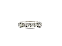 14K White Gold 1.10cttw Diamond Ring, size 6.50