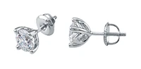 14K White Gold 0.40cttw Canadian Diamond Stud Earrings