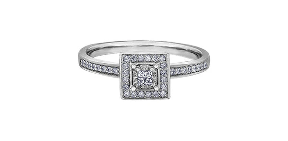 Canadian Diamond Engagement Ring