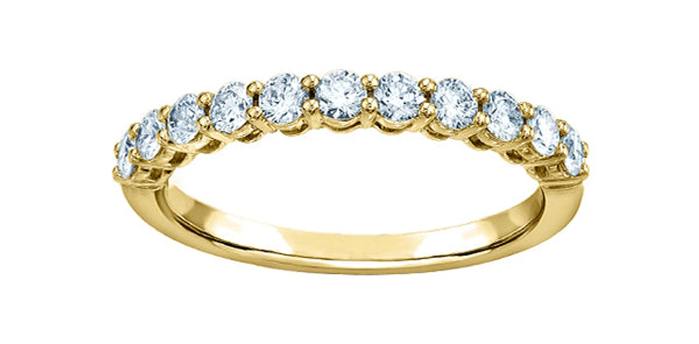 14K Gold 0.50cttw Lab Grown Diamond Band