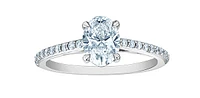 14K Gold 1.20cttw Lab Grown Diamond Engagement Ring, 6.5 - /