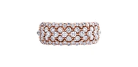 Tracking - 10K Rose Gold 1.00cttw Diamond Ring, size 6.5