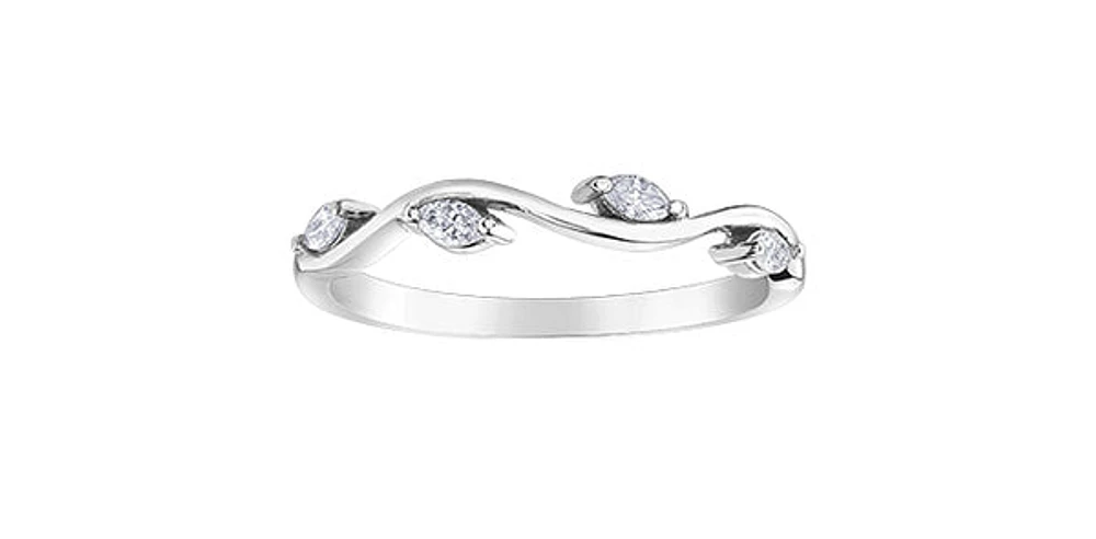 White Gold Diamond Ring