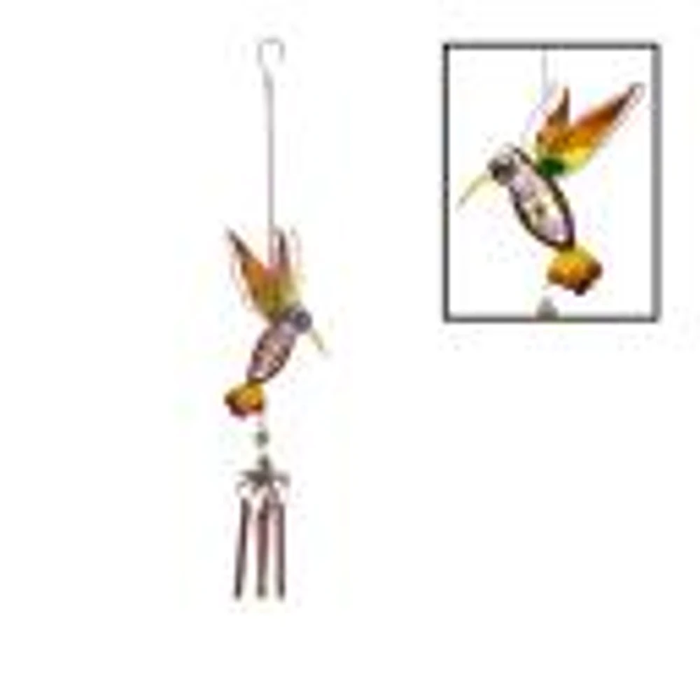 Copper 3D Hummingbird Wind Chime