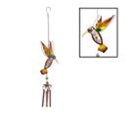 Copper 3D  Hummingbird Wind Chime