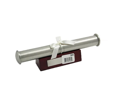 Pewter Certificate Holder with Engravable Stand