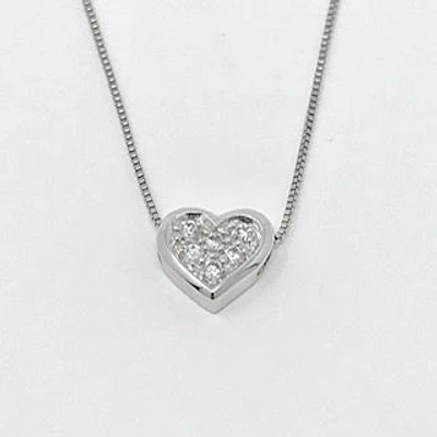 Diamond Heart Pendant