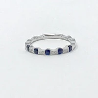 Sapphire and Diamond Ring