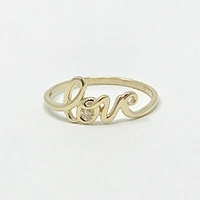 Diamond Love Ring