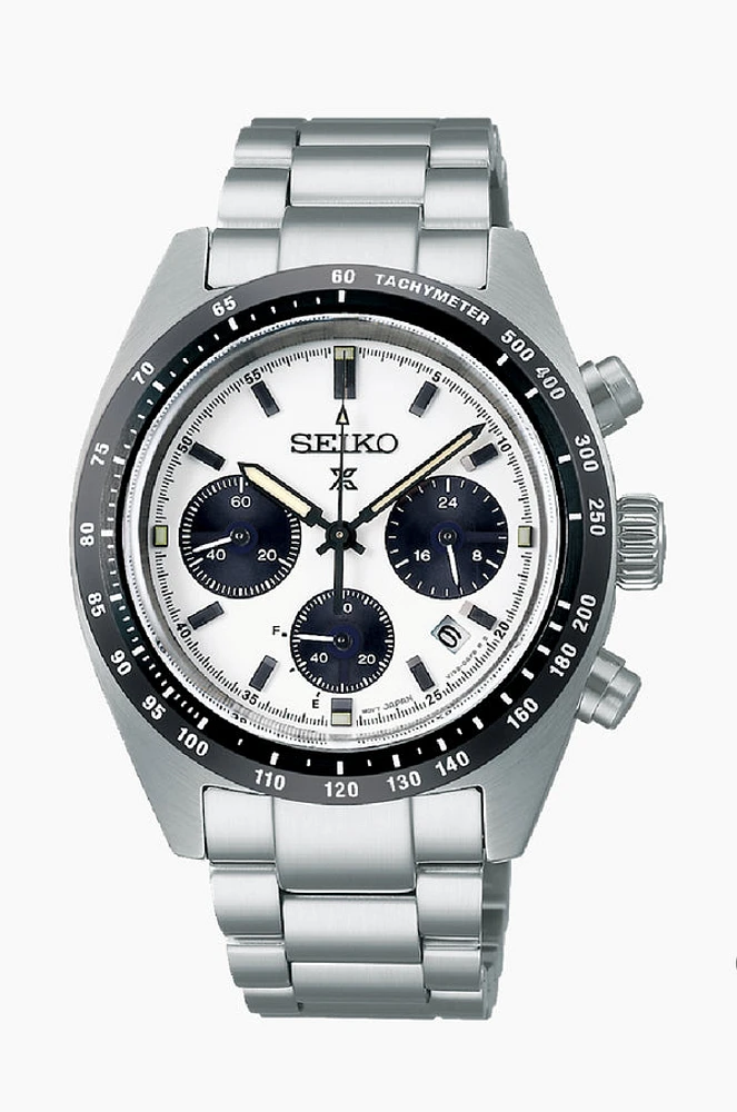 SEIKO Prospex Solar Chronograph "Panda" Watch SSC813 - Shipping Immediately