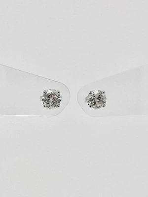 2.00 Carat Diamond Stud Earrings