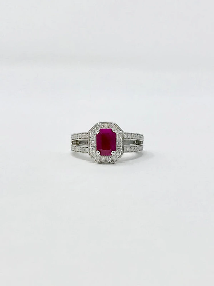 Ruby and Diamond Ring