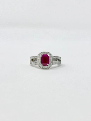 Ruby and Diamond Ring