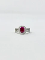 Ruby and Diamond Ring