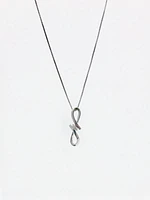 Silver and Diamond Necklace