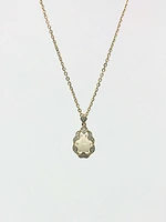 Opal and Diamond Necklace