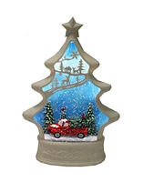 LED Liquid Spinner Xmas Tree with Truck