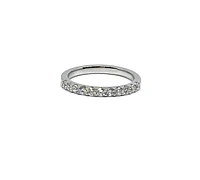 Platinum 0.50cttw Diamond Wedding Band, size 7