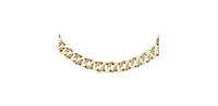 10K Yellow Gold 3.50cttw Diamond Miami Cuban Link Pave Set Chain / Necklace, 16"