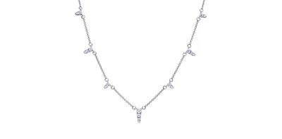 14K Gold 0.50cttw Canadian Diamond Pendant, 18"