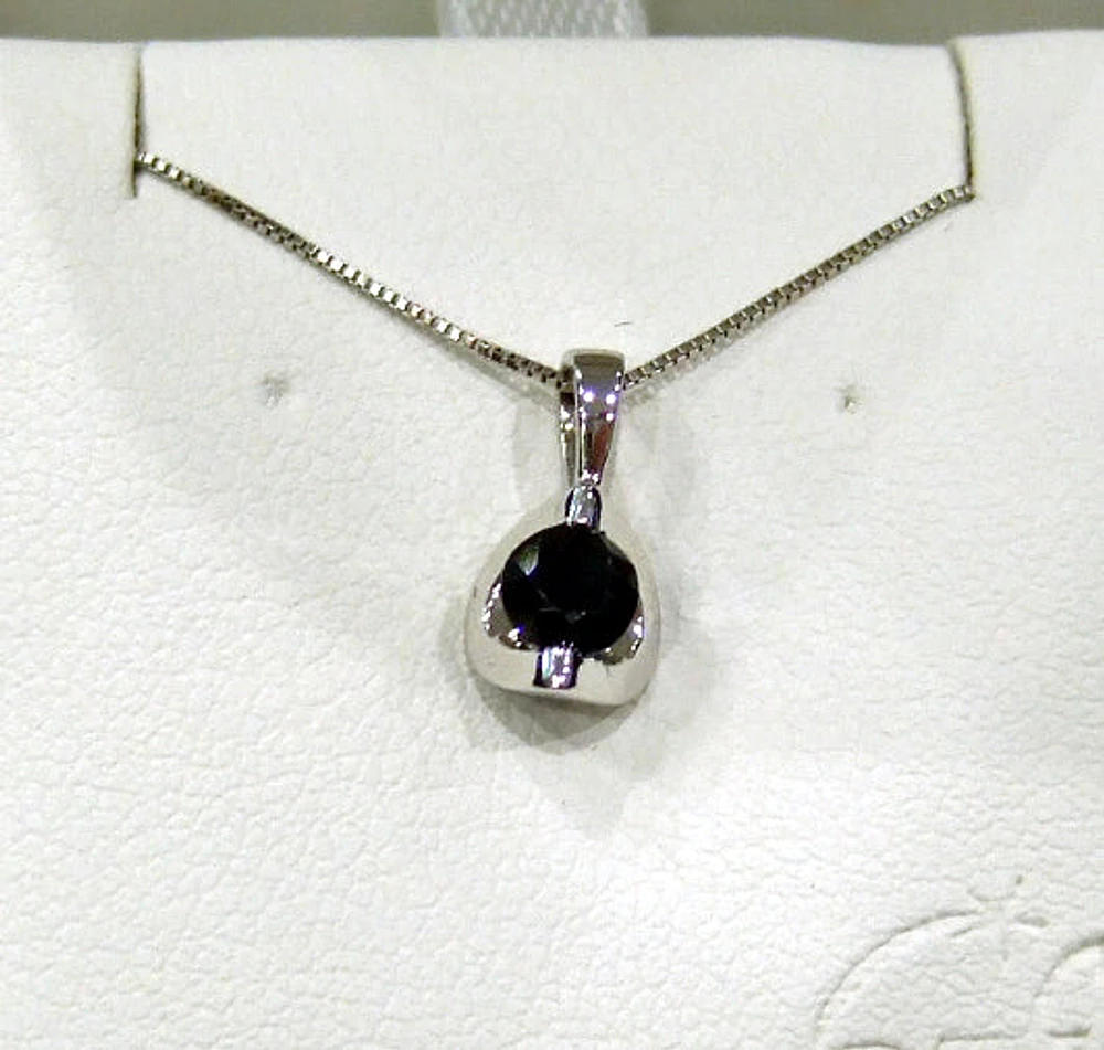 Blue Sapphire Pendant