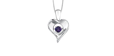 Sterling Silver Amethyst Pendant