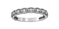 10K White Gold 0.20cttw Diamond Ring