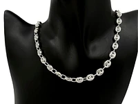 925 Sterling Silver 7.0mm Mariner Chain with Lobster Clasp