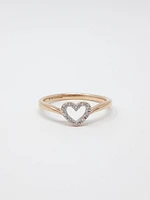 Heart Diamond Ring