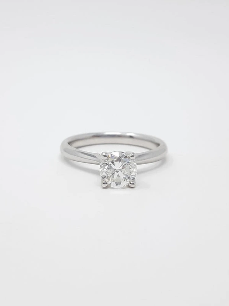 Full Carat Diamond Engagement Ring