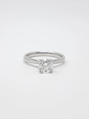 Full Carat Diamond Engagement Ring