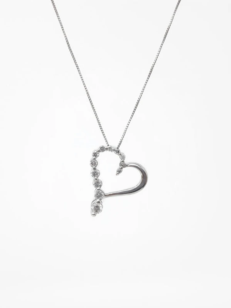 Diamond Heart Pendant