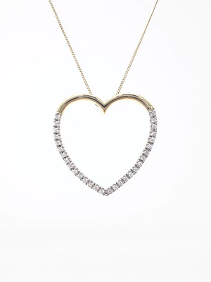 Diamond Heart Pendant