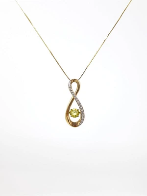 Yellow Diamond Pendant