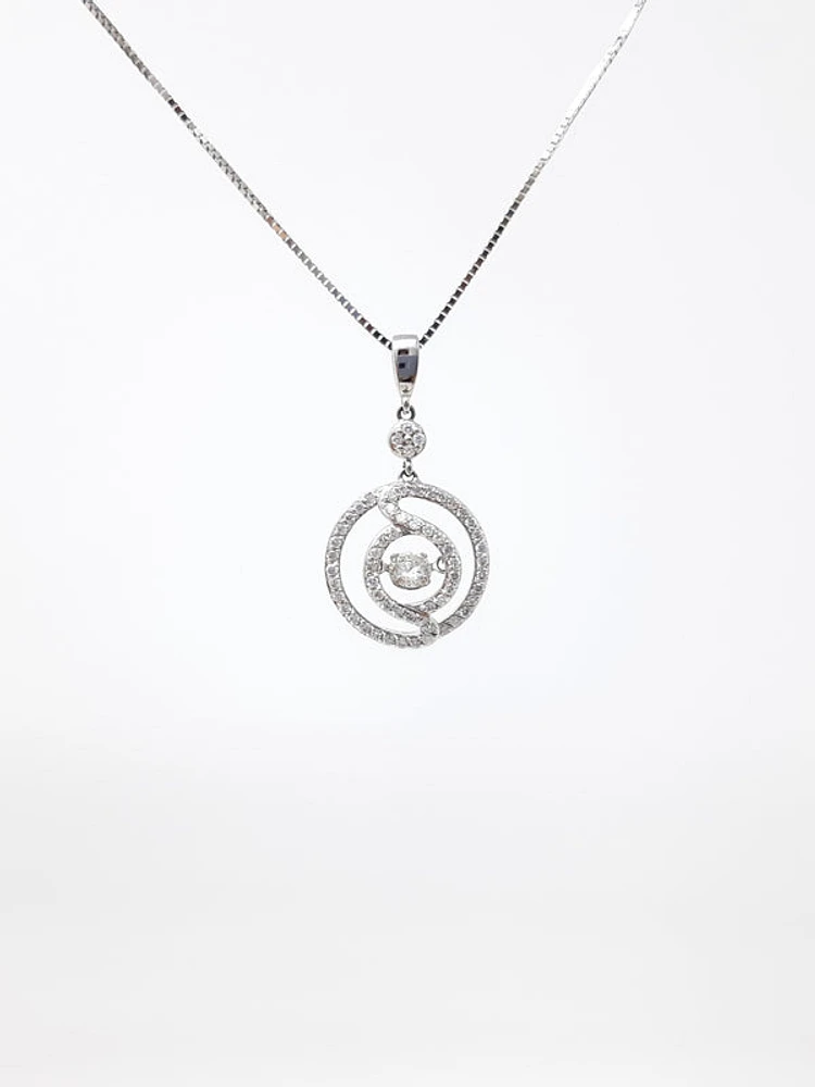 Diamond "Pulse" Pendant