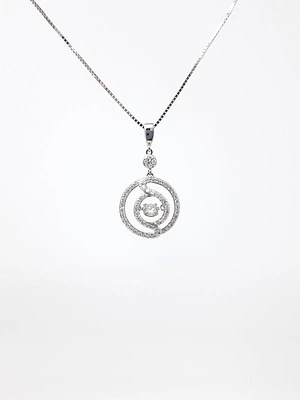 Diamond "Pulse" Pendant