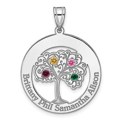 Crystal Family Pendants (up to 4 names/stones