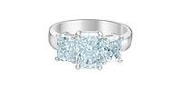 14K White Gold 3.43Cttw Lab Grown Cushion Cut Diamond Engagement / Anniversary Ring  - 7