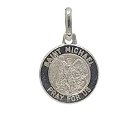 St. Michael Sterling Silver Charm