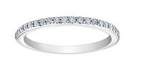 14K Lab Grown Round Brilliant Diamond Band