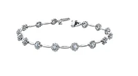 14K White Gold 2.03cttw Diamond Tennis Bracelet, 7"