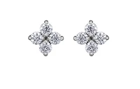 14K White Gold 0.40cttw Canadian Diamond Stud Earrings
